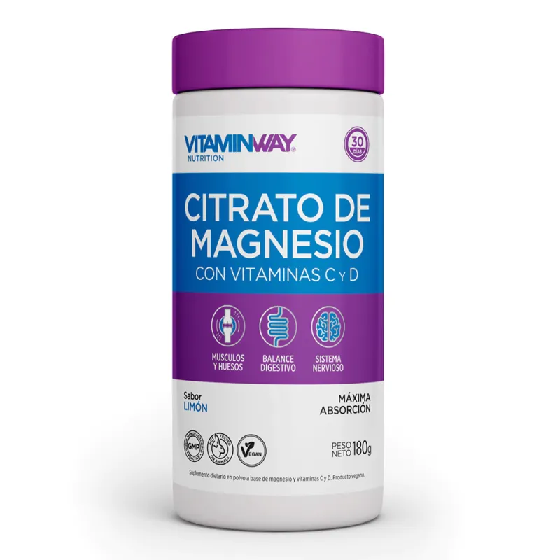 Vitamin Way Citrato Mag Px180