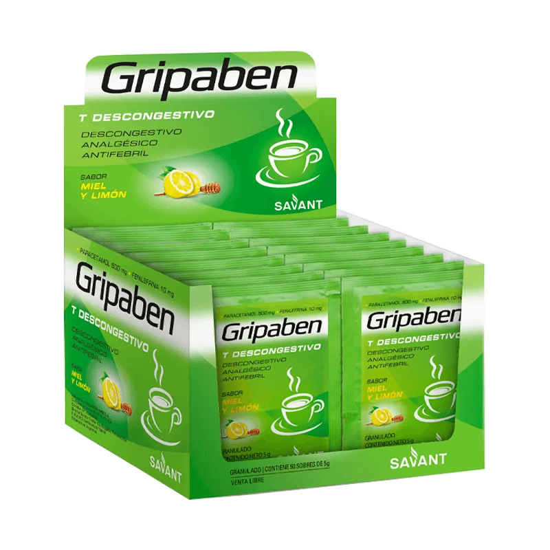Gripaben T Descong Mi/Lix50Sb