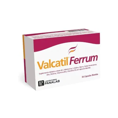Valcatil Ferrum  Caps X 30