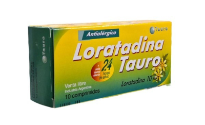 Loratadina Taur.10Mg Comp X10