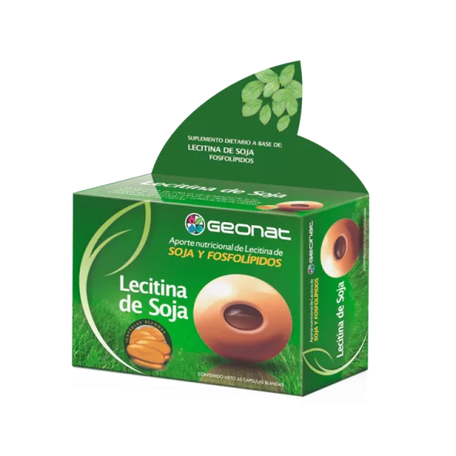 Geonat Lecitina Soja Cp Blx60