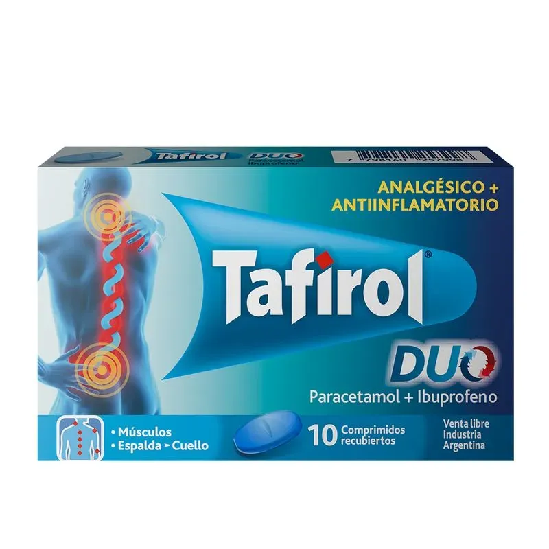 Tafirol Duo Comp Bl X 10