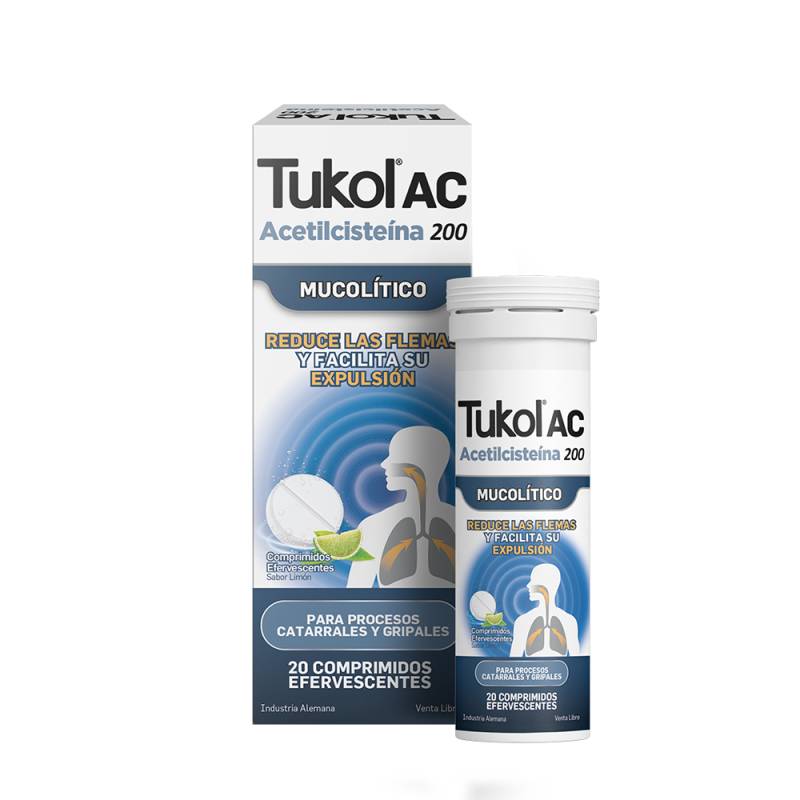 Tukol Ac 200Mg Comp Eferv X20