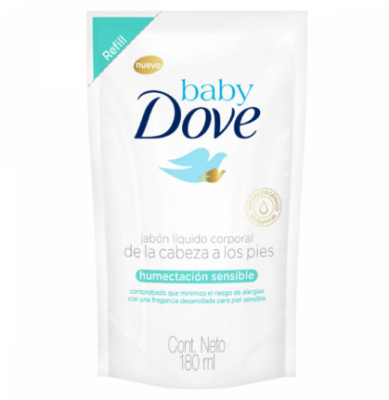 Dove Baby Jab Liq H Sensx180