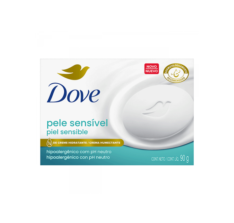 Dove Jab Piel Sensible X 90Gr