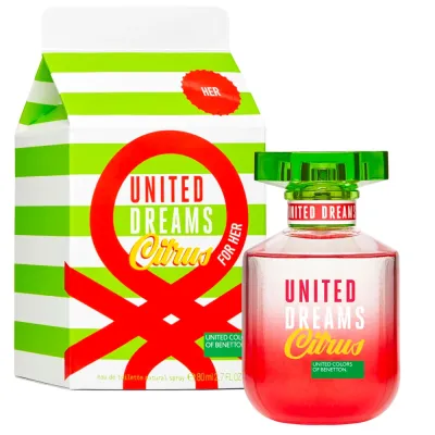 Benetton Unit Citrus Edt X 80