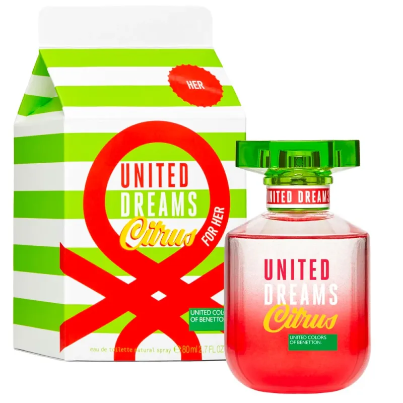 Benetton Unit Citrus Edt X 80