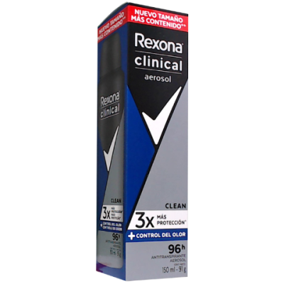 Rexona Clin Deo Aer Clex150Ml