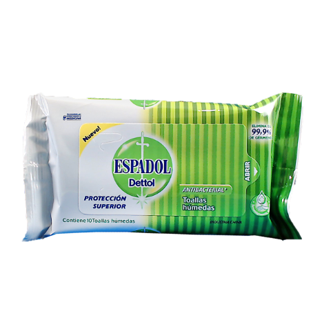 Espadol Det Toa Antibac X 10