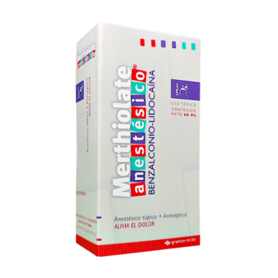 Merthiolate Anestesi X60Ml