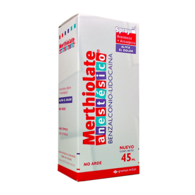 Merthiolate Anest Spray X45Ml