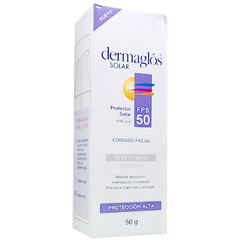 Dermaglos Solar F50 S/Colx 50