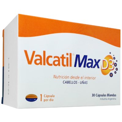 Valcatil Max D3  Caps X 30