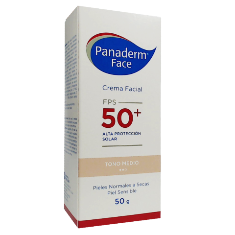 Panaderm Face Cr Fac Med X50G