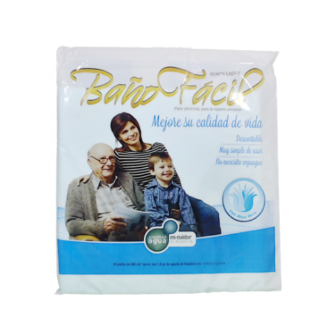 Bano Facil Paños Aloe Verax10
